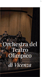 Mobile Screenshot of orchestraolimpicovicenza.it